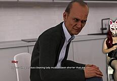 Steps of Debauchery 40 Features Sexy House Maid in Wild Action