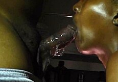 Spit on Your Oiled Big Black Cock