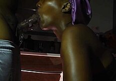 Spit on Your Oiled Big Black Cock