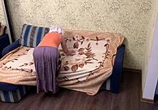 Mom Enjoys Tight Anal Sex On Sofa With Big Ass