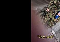 Straight Military Recruit Seduced by Gay Comrade in Tight Underwear