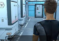 यार, स्पेस 134 में फंसी इस बस्टी एबोनी को मुझसे गुस्सा है