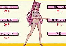 hololive poke dance in 3d cartoon anime style