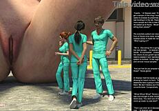 Big Apple Small 18+ Gesture Episode 20 teases with wild 3D cartoon action