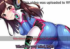 What’s up with D.Va’s edging game in Overwatch? Multiple endings in this exclusive femdom preview on Patreon!