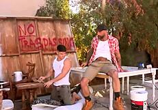 Dakota and Nic bareback passionately