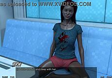 यार, स्पेस 134 में फंसी इस बस्टी एबोनी को मुझसे गुस्सा है