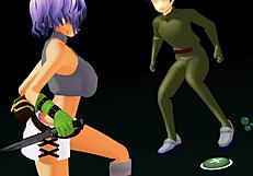 girl b hero scenes part 3 mena in hentai anime