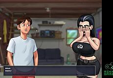 Summertime Saga ep 87 plan for Odette and Grace