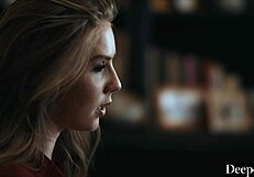 Lena pushes husband to fuck blonde mistress with big tits in front of her?