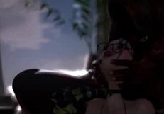 White avatar lets me enter her room in second life