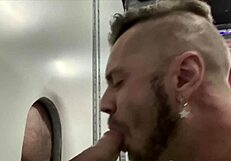 Gay Glory Hole Blowjob Compilation