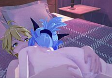 Breaking Ganyu In Genshin Impact Anime Style