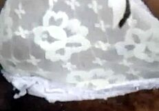 I boldly taste housewife's wet pussy in bedroom.