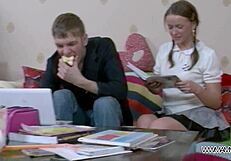 teacher pounds student's tight ass raw