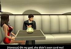 Girl Next Door Bride Cheats in Car with Big Tits and Ass