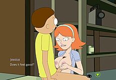 Rick and Morty Hentai: Beth, Summer, Jessica in Wild AI-Generated Action