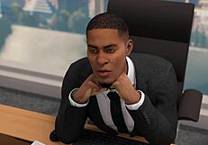 Young CEO Questions Thick Jewish Secretary in Office