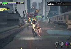 exploring hollow with billy and gumi in hentai game