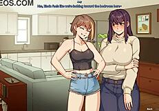 Amy feels overwhelmed as Chloe finally creampies her, filling her womb with love.