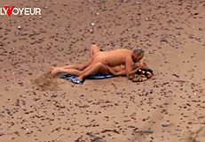 Ever seen an older guy banging a hot milf on the ocean shore beach?