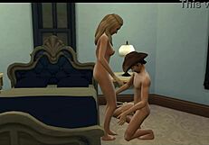 i explore ted and meredith's night in anime style