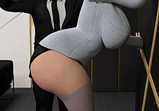 Young CEO Questions Thick Jewish Secretary in Office