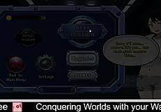 Waifu conquers worlds in erotic anime game
