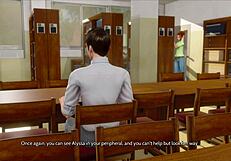 Ripples 7 game features curvy mature teen in ripped outfit anime adventure