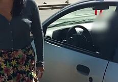 Slut Masturbates Stranger In Car While Husband Films