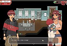 in this spooky hentai game, indian yoga teacher gets bukkake in taboo episode 24