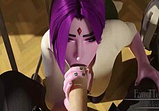 Raven after class cartoon