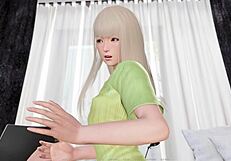 Blonde Japanese MILF Enjoys Outdoor Action in Ripples 7