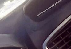 Latina MILF Fucking In Car On Public Road