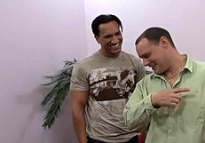 Blonde milf mom gets fucked as a whore with deepthroat and facial