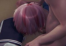 Yaoi Femboy Sissy Crossdress in Wild Subway Action