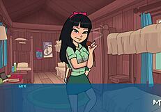 camppinewood licking ass in anime hentai scene