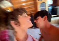 Stepmom Takes Rough Pounding with Big Tits and Ass Under Skirt