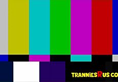 Cute Latina Shemale Gets Major Facial!