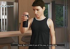 Holy Cow! My Stepmom Eases My Tension with Hands-On Help in 3D Animation