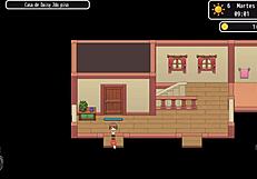 Spying On Blacksmith's Big Tits In Bathroom Hentai Game Part 4