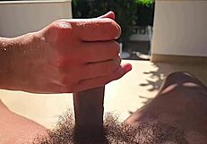 hand job in super slow mo feels amazing