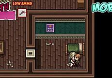 Can you handle picking up items in this hentai zombie game?