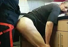 Amateur girl handles small and big cocks, bent over with toys and dildos