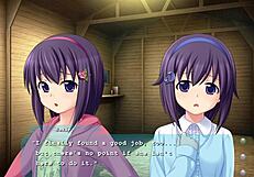 Princess X fan disc episode 20: going to see them in a cafe.