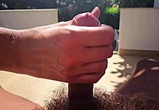 hand job in super slow mo feels amazing