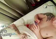 Blonde Babe Rides Big Cock in POV Blowjob and Oral Creampie