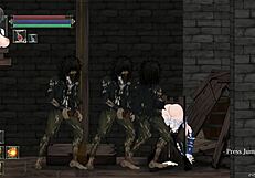 exploring nightless area slums in night of r part 12