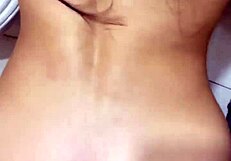 Latina babe deepthroat quick sex in club bathroom