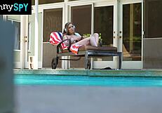 Slutty Nanny Caught Stealing